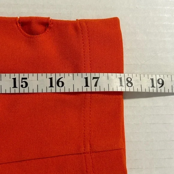 AKRIS PUNTO Orange top SZ 4 (as is : content label is hard to read ) - Picture 11 of 12